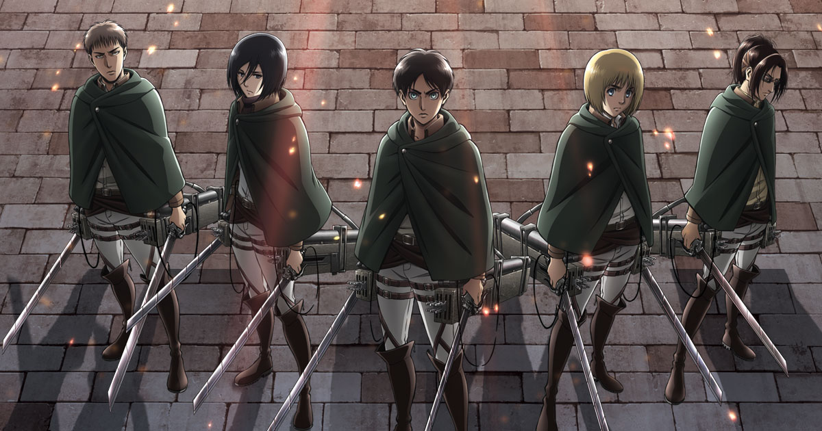 Attack on survey corps картинки